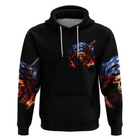 American Skull Zip Hoodie One Day I Gonna Fuck It All - Wonder Print Shop