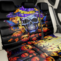 Halloween Skull Back Car Seat Cover Please Excuse My Resting Witch Face - Wonder Print Shop