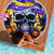 Halloween Skull Beach Blanket Please Excuse My Resting Witch Face - Wonder Print Shop