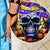 Halloween Skull Beach Blanket Please Excuse My Resting Witch Face - Wonder Print Shop