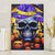 Halloween Skull Canvas Wall Art Please Excuse My Resting Witch Face - Wonder Print Shop