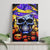 Halloween Skull Canvas Wall Art Please Excuse My Resting Witch Face - Wonder Print Shop