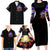 Halloween Skull Family Matching Long Sleeve Bodycon Dress and Hawaiian Shirt Please Excuse My Resting Witch Face - Wonder Print Shop