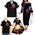 Halloween Skull Family Matching Off Shoulder Long Sleeve Dress and Hawaiian Shirt Please Excuse My Resting Witch Face - Wonder Print Shop