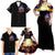 Halloween Skull Family Matching Off Shoulder Maxi Dress and Hawaiian Shirt Please Excuse My Resting Witch Face - Wonder Print Shop
