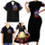 Halloween Skull Family Matching Short Sleeve Bodycon Dress and Hawaiian Shirt Please Excuse My Resting Witch Face - Wonder Print Shop