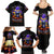Halloween Skull Family Matching Summer Maxi Dress and Hawaiian Shirt Please Excuse My Resting Witch Face - Wonder Print Shop