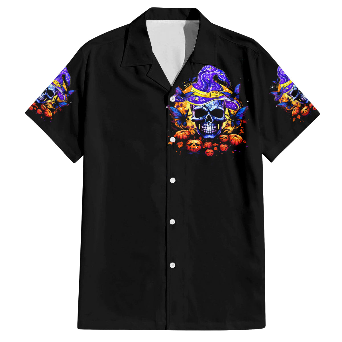 Halloween Skull Family Matching Tank Maxi Dress and Hawaiian Shirt Please Excuse My Resting Witch Face - Wonder Print Shop