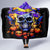 Halloween Skull Hooded Blanket Please Excuse My Resting Witch Face