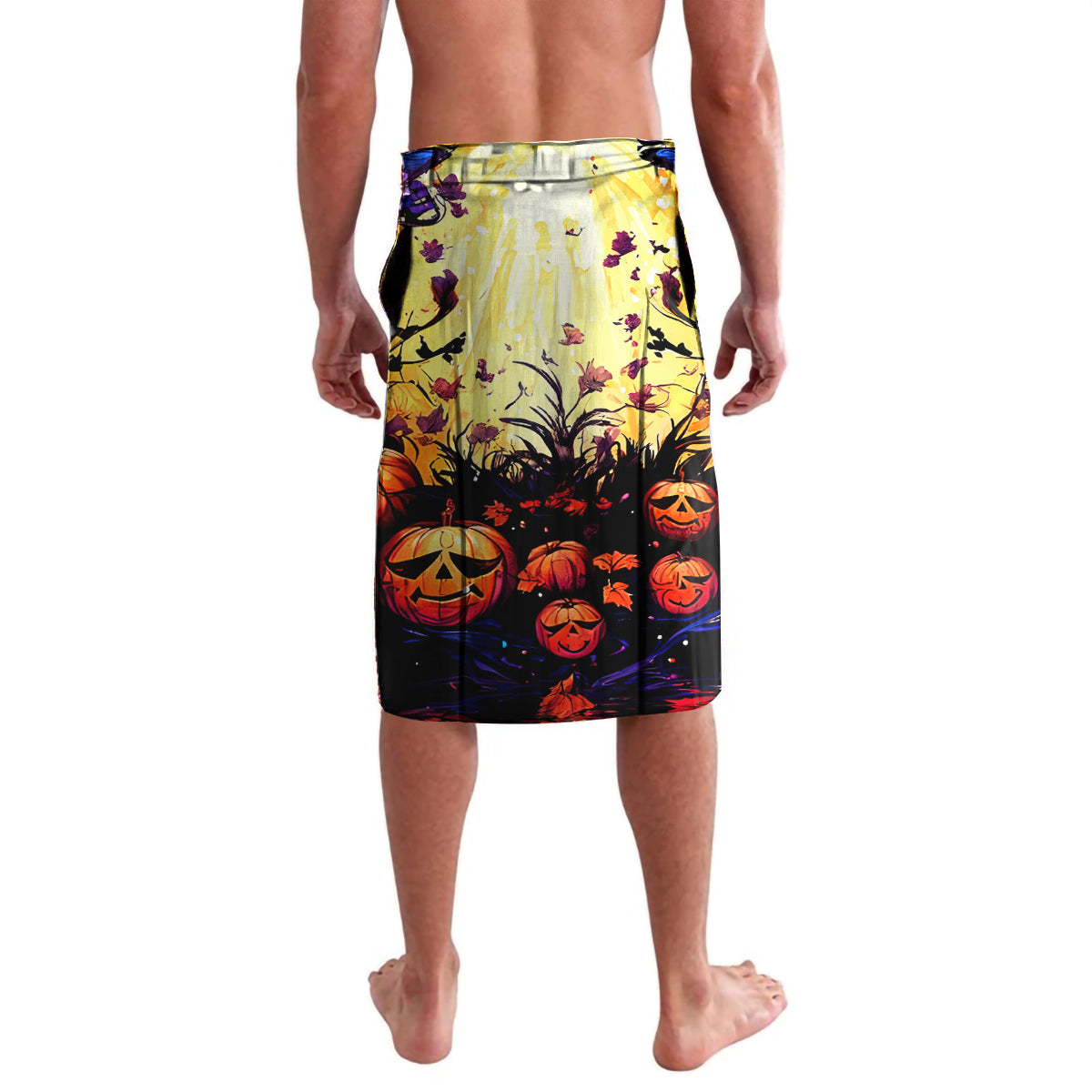 Halloween Skull Lavalava Please Excuse My Resting Witch Face - Wonder Print Shop