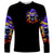 Halloween Skull Long Sleeve Shirt Please Excuse My Resting Witch Face - Wonder Print Shop