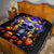 Halloween Skull Quilt Please Excuse My Resting Witch Face - Wonder Print Shop