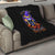 Halloween Skull Quilt Please Excuse My Resting Witch Face - Wonder Print Shop