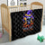 Halloween Skull Quilt Please Excuse My Resting Witch Face - Wonder Print Shop
