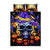 Halloween Skull Quilt Bed Set Please Excuse My Resting Witch Face - Wonder Print Shop