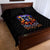 Halloween Skull Quilt Bed Set Please Excuse My Resting Witch Face - Wonder Print Shop