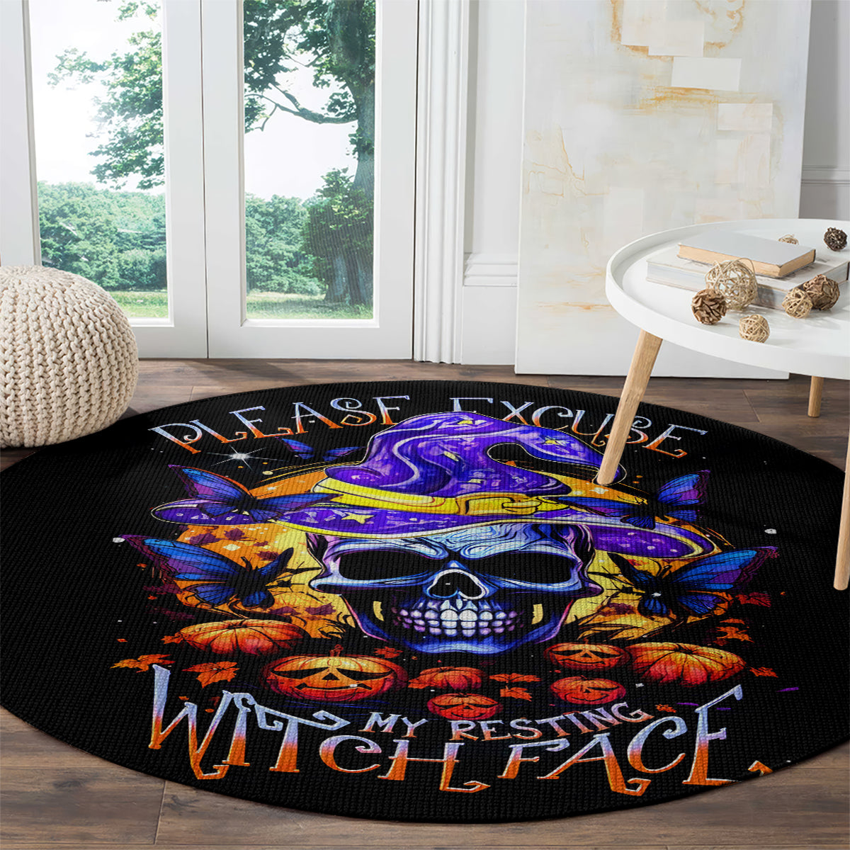 halloween-skull-round-carpet-please-excuse-my-resting-witch-face