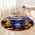 Halloween Skull Round Carpet Please Excuse My Resting Witch Face