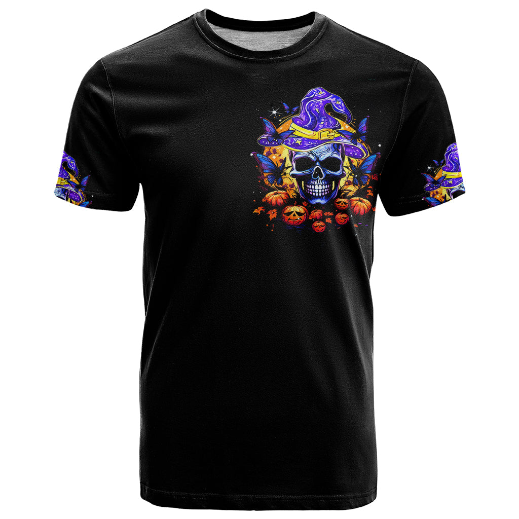 Halloween Skull T Shirt Please Excuse My Resting Witch Face - Wonder Print Shop