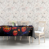 Halloween Skull Tablecloth Please Excuse My Resting Witch Face - Wonder Print Shop