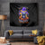 Halloween Skull Tapestry Please Excuse My Resting Witch Face - Wonder Print Shop