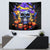 Halloween Skull Tapestry Please Excuse My Resting Witch Face - Wonder Print Shop