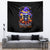 Halloween Skull Tapestry Please Excuse My Resting Witch Face - Wonder Print Shop