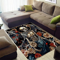 Angel Skull Area Rug Sometimes An Angel Sometimes A Hellraiser - Wonder Print Shop