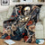 Angel Skull Blanket Sometimes An Angel Sometimes A Hellraiser