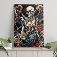 Angel Skull Canvas Wall Art Sometimes An Angel Sometimes A Hellraiser - Wonder Print Shop
