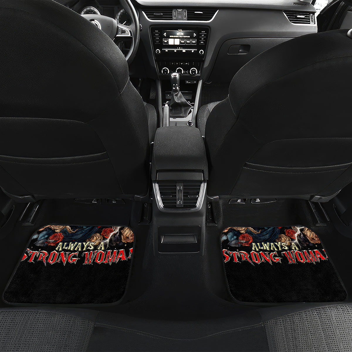 Angel Skull Car Mats Sometimes An Angel Sometimes A Hellraiser - Wonder Print Shop
