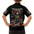 Angel Skull Family Matching Summer Maxi Dress and Hawaiian Shirt Sometimes An Angel Sometimes A Hellraiser - Wonder Print Shop
