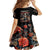 Angel Skull Family Matching Summer Maxi Dress and Hawaiian Shirt Sometimes An Angel Sometimes A Hellraiser - Wonder Print Shop