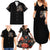 Angel Skull Family Matching Summer Maxi Dress and Hawaiian Shirt Sometimes An Angel Sometimes A Hellraiser - Wonder Print Shop