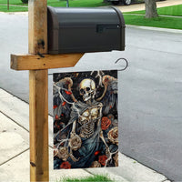 Angel Skull Garden Flag Sometimes An Angel Sometimes A Hellraiser - Wonder Print Shop
