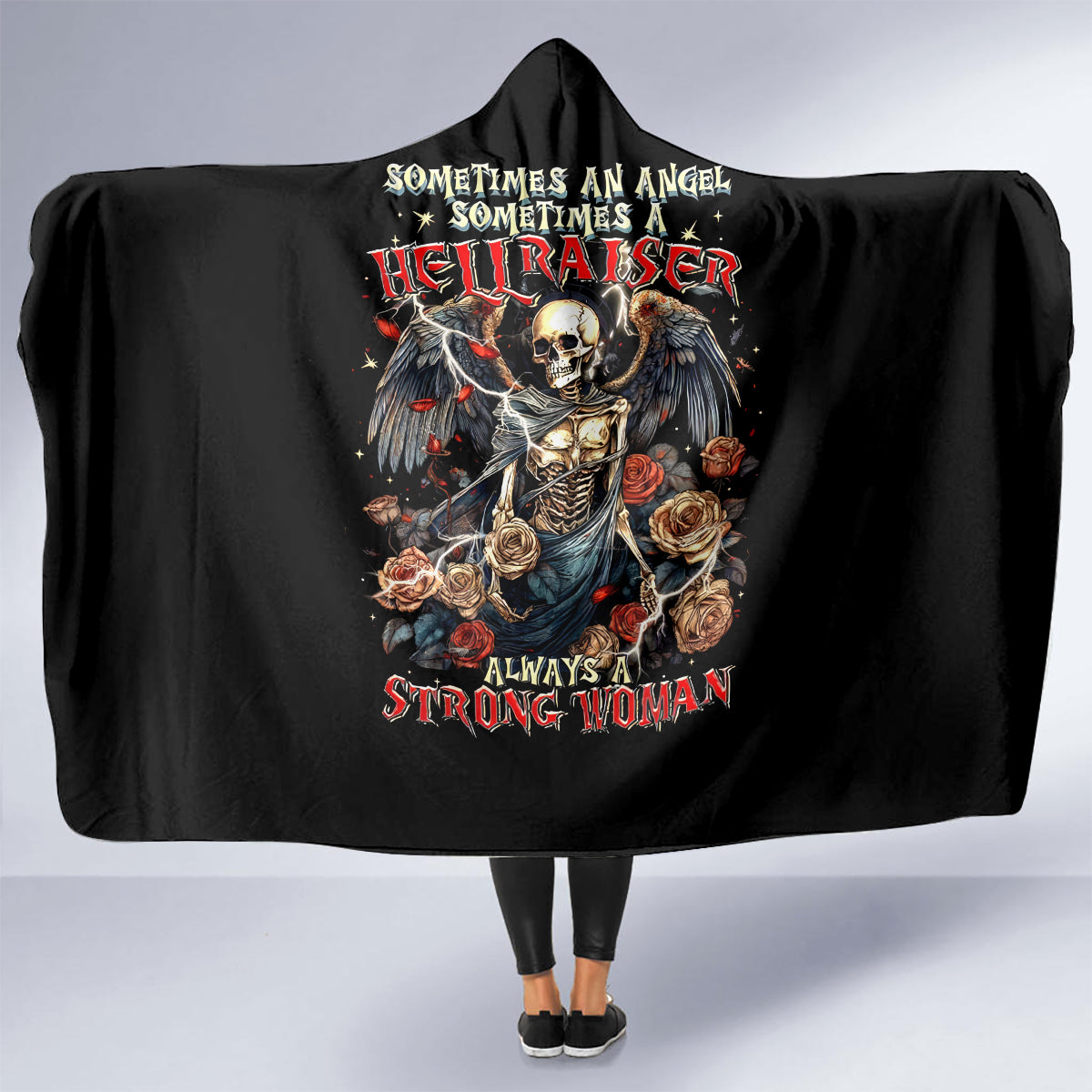 angel-skull-hooded-blanket-sometimes-an-angel-sometimes-a-hellraiser