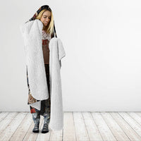 Angel Skull Hooded Blanket Sometimes An Angel Sometimes A Hellraiser