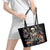 Angel Skull Leather Tote Bag Sometimes An Angel Sometimes A Hellraiser - Wonder Print Shop