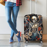 Angel Skull Luggage Cover Sometimes An Angel Sometimes A Hellraiser - Wonder Print Shop