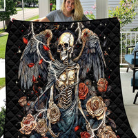 Angel Skull Quilt Sometimes An Angel Sometimes A Hellraiser - Wonder Print Shop