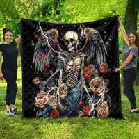 Angel Skull Quilt Sometimes An Angel Sometimes A Hellraiser - Wonder Print Shop