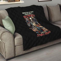 Angel Skull Quilt Sometimes An Angel Sometimes A Hellraiser - Wonder Print Shop