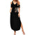 Angel Skull Summer Maxi Dress Sometimes An Angel Sometimes A Hellraiser - Wonder Print Shop
