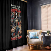 Angel Skull Window Curtain Sometimes An Angel Sometimes A Hellraiser - Wonder Print Shop