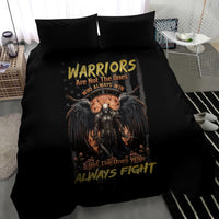 Warrior Skull Bedding Set Warriors Are The One Who Always Fight - Wonder Print Shop
