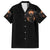 Warrior Skull Family Matching Summer Maxi Dress and Hawaiian Shirt Warriors Are The One Who Always Fight - Wonder Print Shop