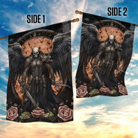 Warrior Skull Garden Flag Warriors Are The One Who Always Fight - Wonder Print Shop