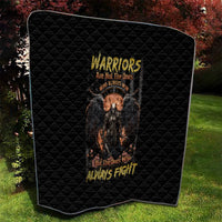 Warrior Skull Quilt Warriors Are The One Who Always Fight - Wonder Print Shop
