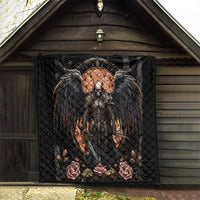 Warrior Skull Quilt Warriors Are The One Who Always Fight - Wonder Print Shop