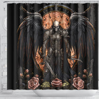 Warrior Skull Shower Curtain Warriors Are The One Who Always Fight